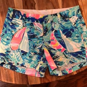 EUC Lilly Pulitzer Callahan short sz 0